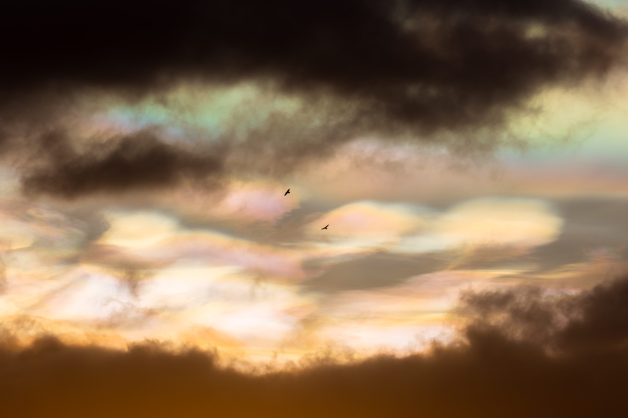 Glitský – Polar Stratospheric Clouds Above Iceland
