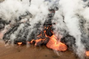 Geldingadalsgos - Geldingadalur Eruption in Iceland