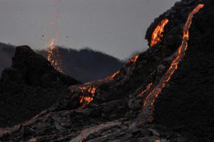 Geldingadalsgos - Geldingadalur Eruption in Iceland