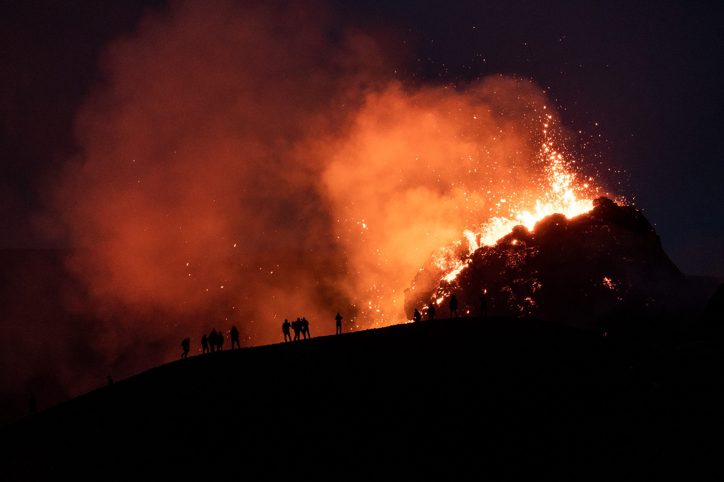 Geldingadalsgos – Geldingadalur Eruption in Iceland
