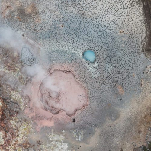 Iceland is filled with geothermal areas, full of colourful patterns with plenty of interesting perspectives.