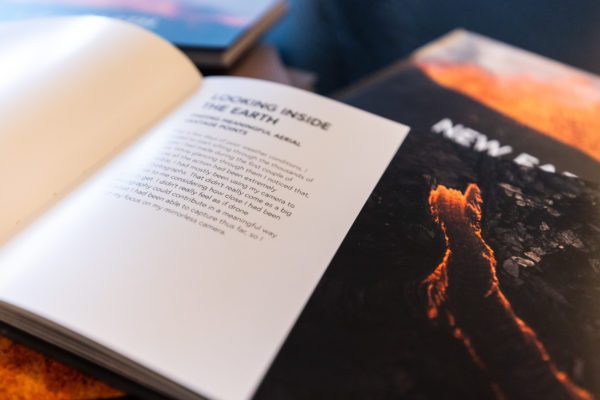 New Earth, a book about the volcanic eruption in Geldingadalir, Iceland.