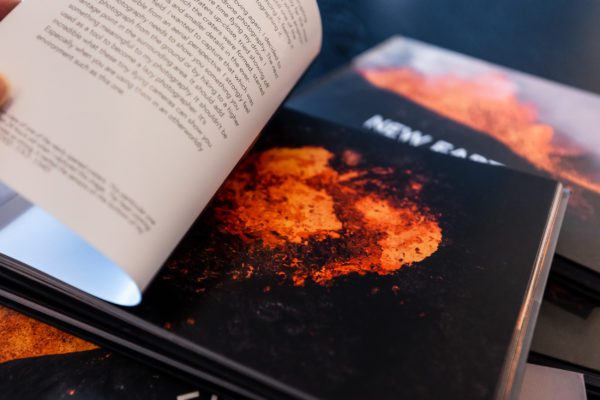 New Earth, a book about the volcanic eruption in Geldingadalir, Iceland.