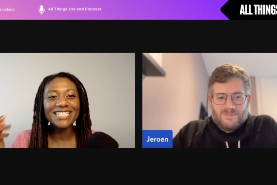 All Things Iceland podcast with Jeroen Van Nieuwenhove and Jewells Chambers.