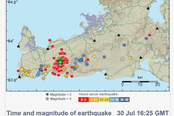 The Meradalir Eruption - A Timeline