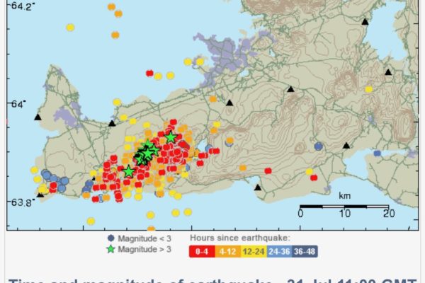 The Meradalir Eruption - A Timeline