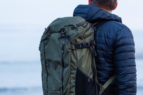 An f-stop photography backpack