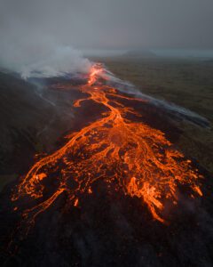 The Litli-Hrútur Eruption - A Timeline