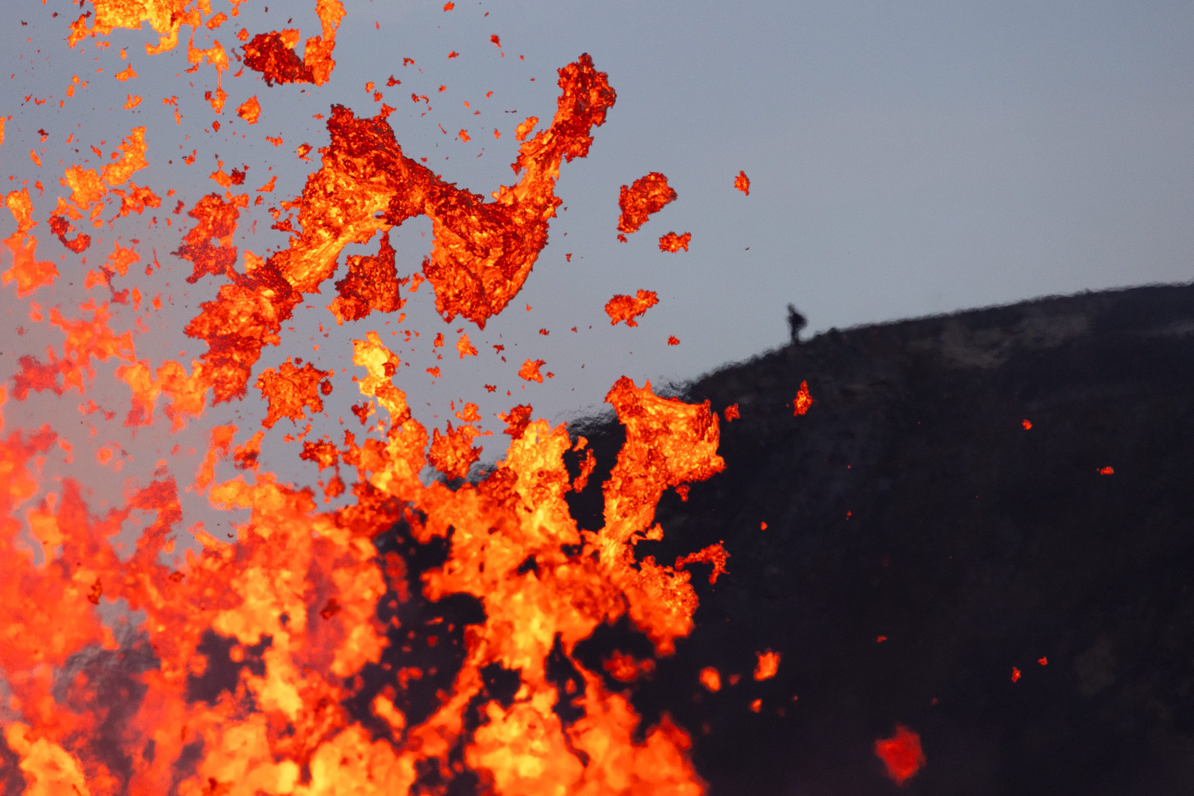 The Litli-Hrútur Eruption - A Timeline