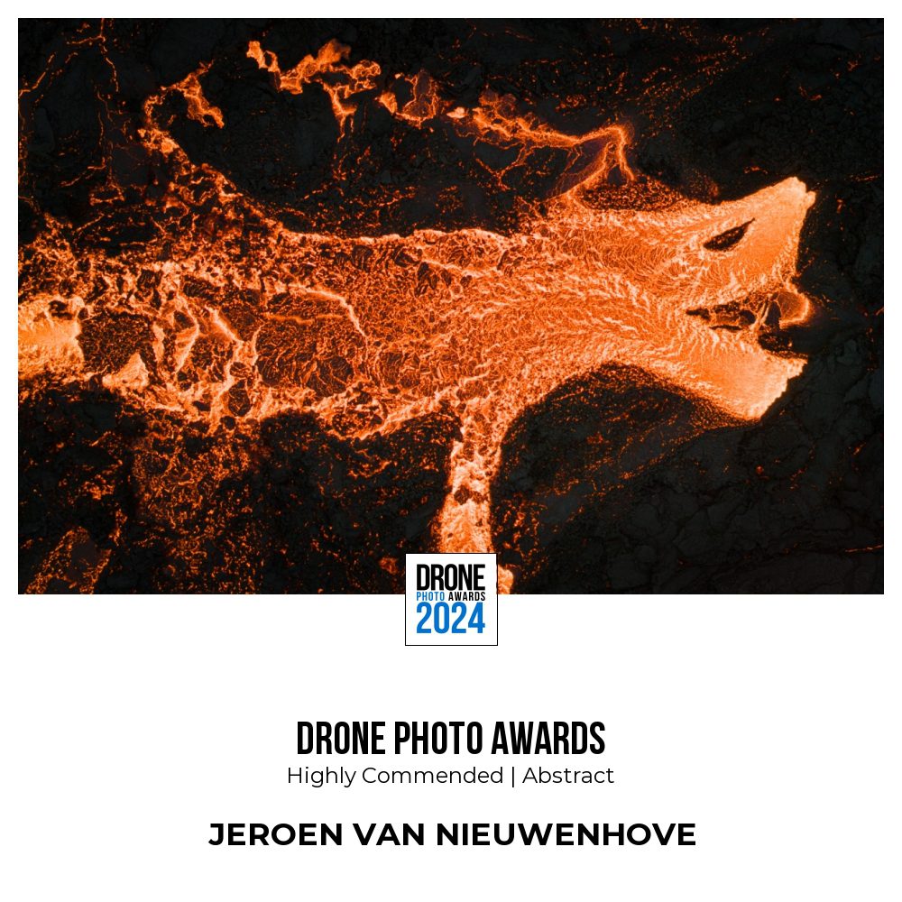 Lava Dragon - Highly Commended In Siena Drone Awards 2024