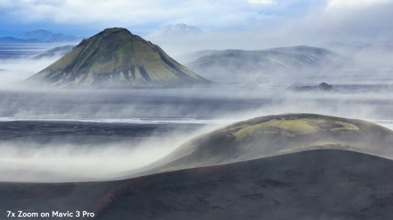 A sandstorm in the Highlands of Iceland