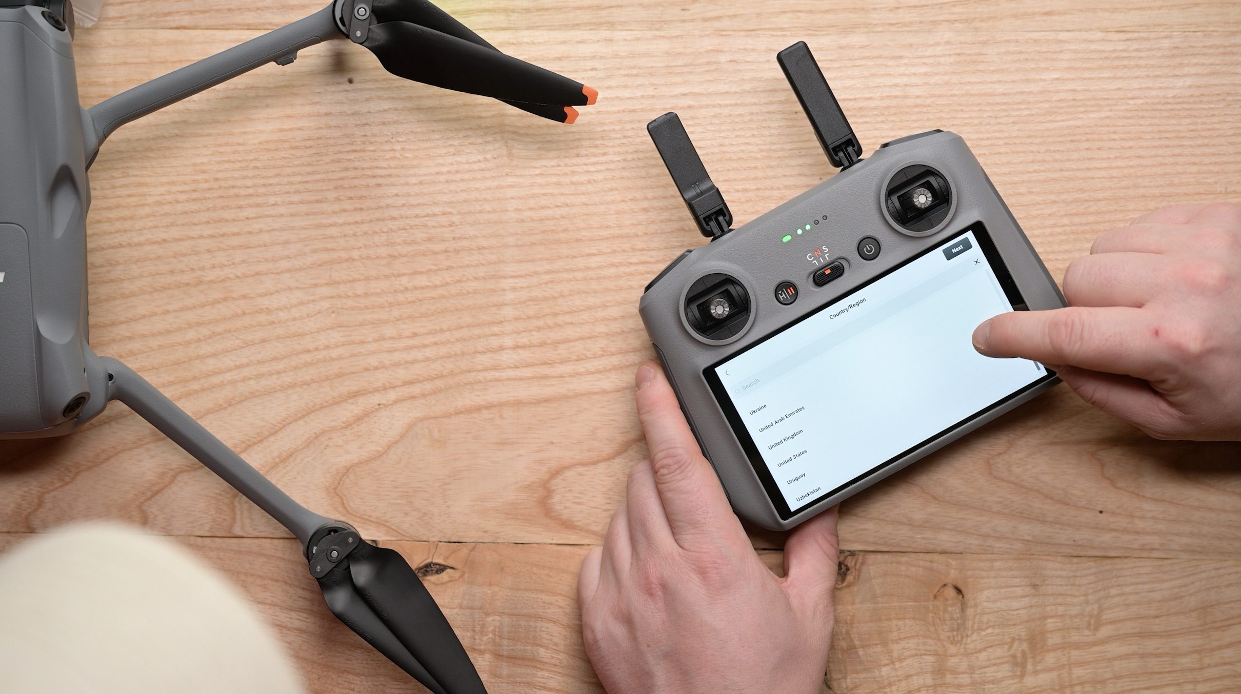 Setting up your drone and configuring it