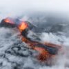 Behind The Shot - Volcanic Eruption In Iceland Engulfed In Steam