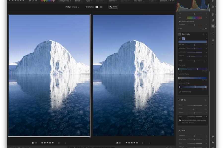 Tip: Fix Uneven Skies With Variance & Point Color In Lightroom