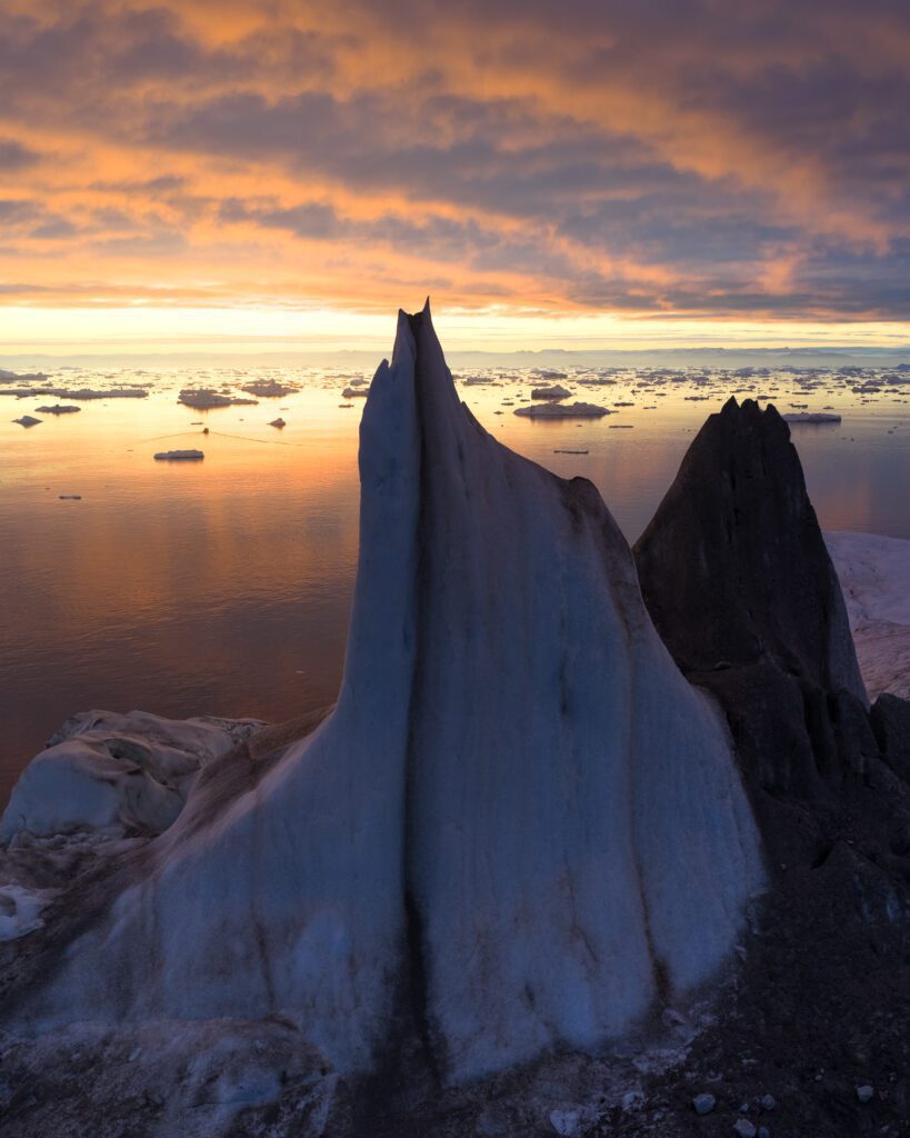 Sunset at Disko Bay