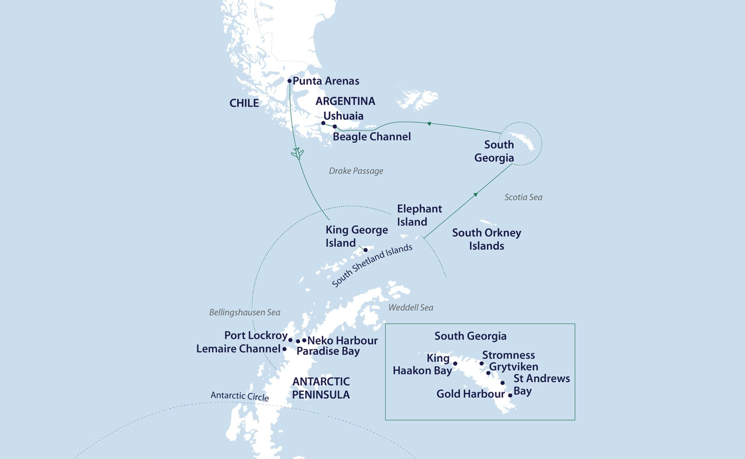 Antarctica & South Georgia Photo Expedition 2028